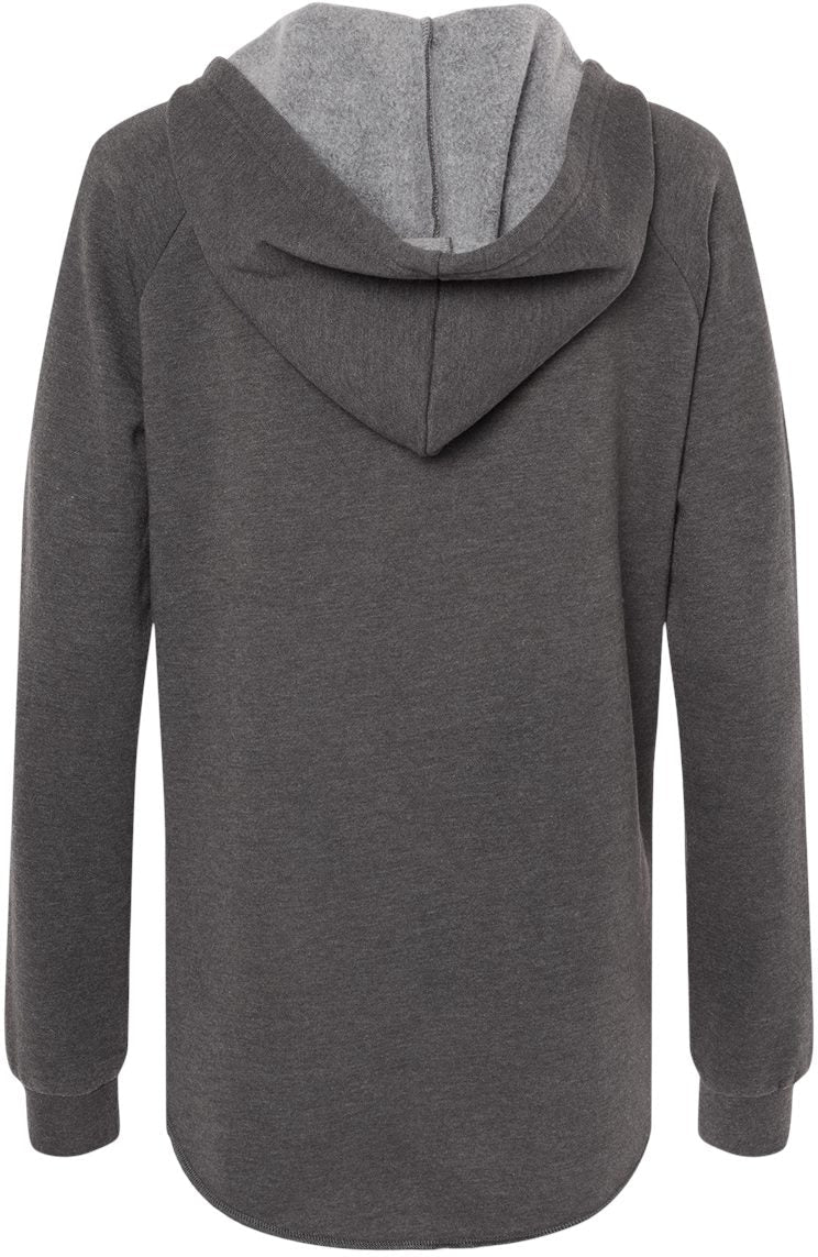 no-logo Independent Trading Co. Ladies Lightweight California Wave Wash Hooded Sweatshirt-Ladies Layering-Independent Trading Co.-Thread Logic