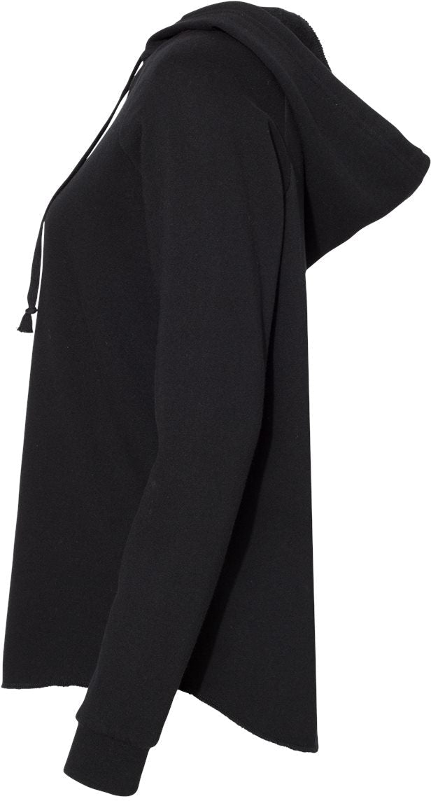 no-logo Independent Trading Co. Ladies Lightweight California Wave Wash Hooded Sweatshirt-Ladies Layering-Independent Trading Co.-Thread Logic