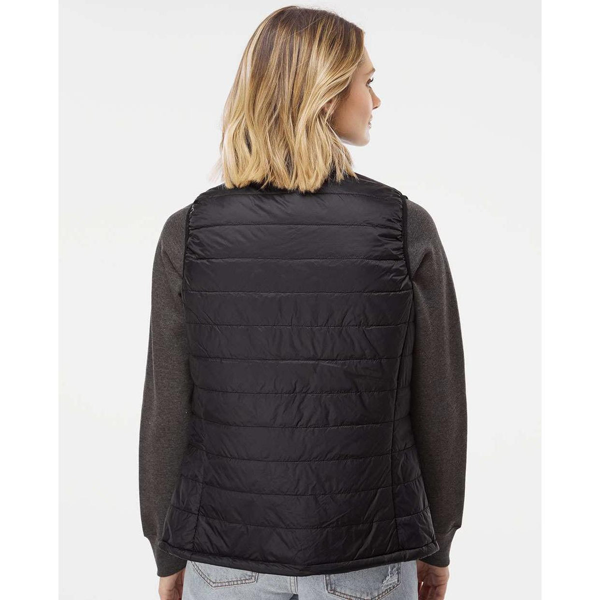 no-logo Independent Trading Co. Ladies Puffer Vest-Ladies Layering-Independent Trading Co.-Thread Logic