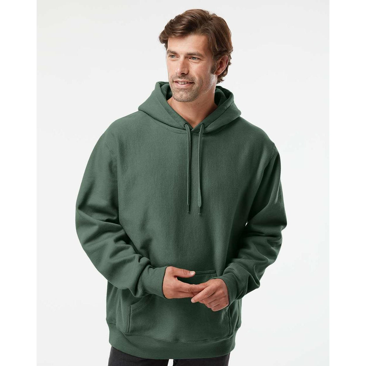 no-logo Independent Trading Co. Legend Heavyweight Cross-Grain Hoodie-Men's Layering-Independent Trading Co.-Thread Logic