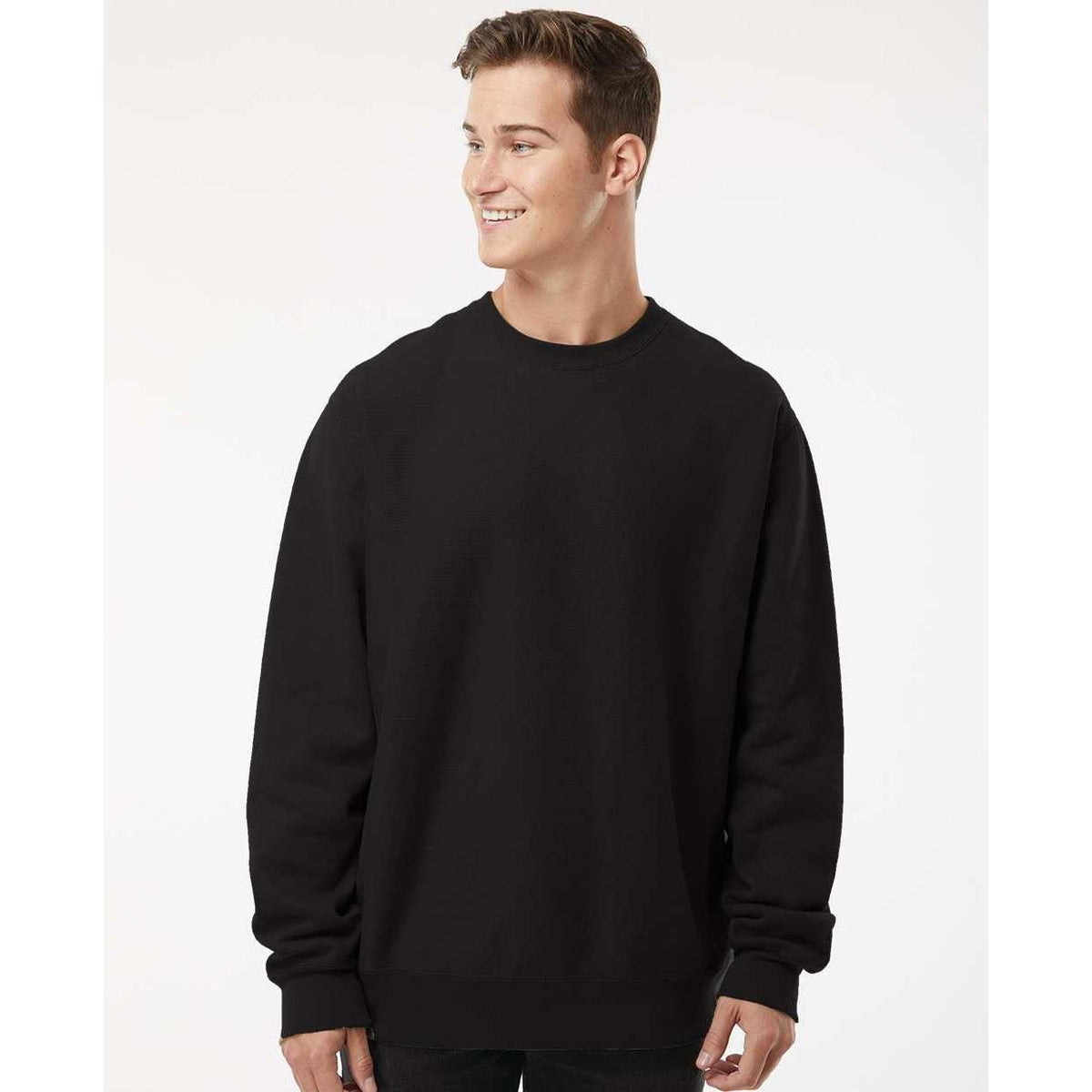 no-logo Independent Trading Co. Legend Premium Heavyweight Cross-Grain Sweatshirt-Men's Layering-Independent Trading Co.-Thread Logic
