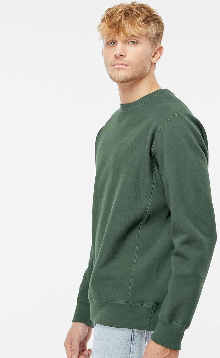 no-logo Independent Trading Co. Legend Premium Heavyweight Cross-Grain Sweatshirt-Men's Layering-Independent Trading Co.-Thread Logic