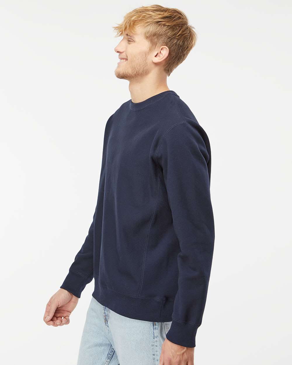 no-logo Independent Trading Co. Legend Premium Heavyweight Cross-Grain Sweatshirt-Men's Layering-Independent Trading Co.-Thread Logic