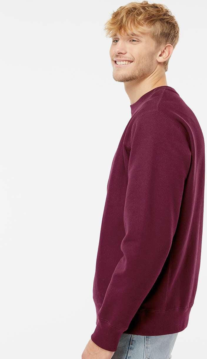 no-logo Independent Trading Co. Legend Premium Heavyweight Cross-Grain Sweatshirt-Men's Layering-Independent Trading Co.-Thread Logic