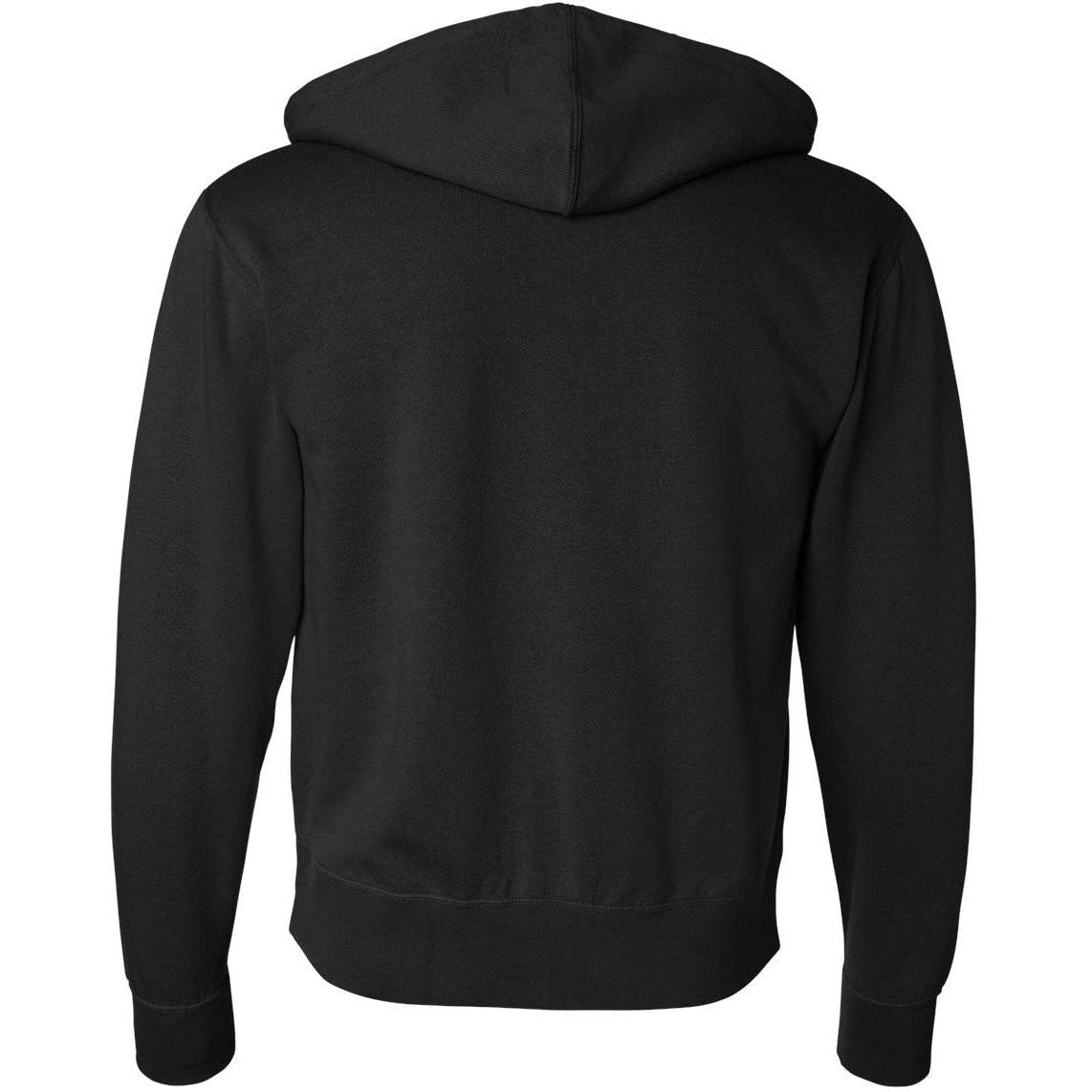 no-logo Independent Trading Co. Lightweight Full-Zip Hooded Sweatshirt-Men's Layering-Independent Trading Co.-Thread Logic
