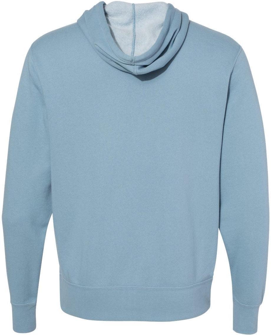 no-logo Independent Trading Co. Lightweight Full-Zip Hooded Sweatshirt-Men's Layering-Independent Trading Co.-Thread Logic