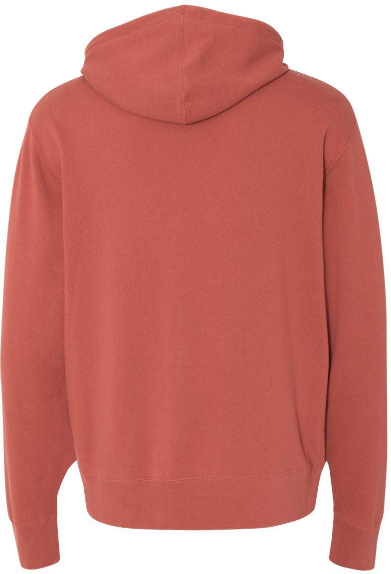 no-logo Independent Trading Co. Lightweight Full-Zip Hooded Sweatshirt-Men's Layering-Independent Trading Co.-Thread Logic