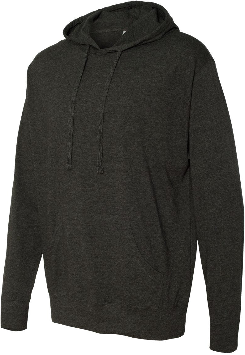 no-logo Independent Trading Co. Lightweight Hooded Pullover T-Shirt -Men's T Shirts-Independent Trading Co.-Thread Logic