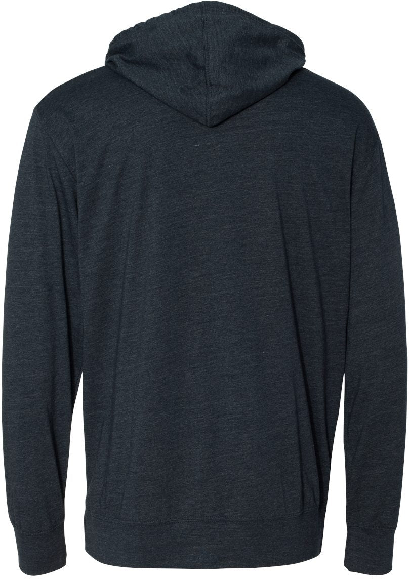 no-logo Independent Trading Co. Lightweight Hooded Pullover T-Shirt -Men's T Shirts-Independent Trading Co.-Thread Logic