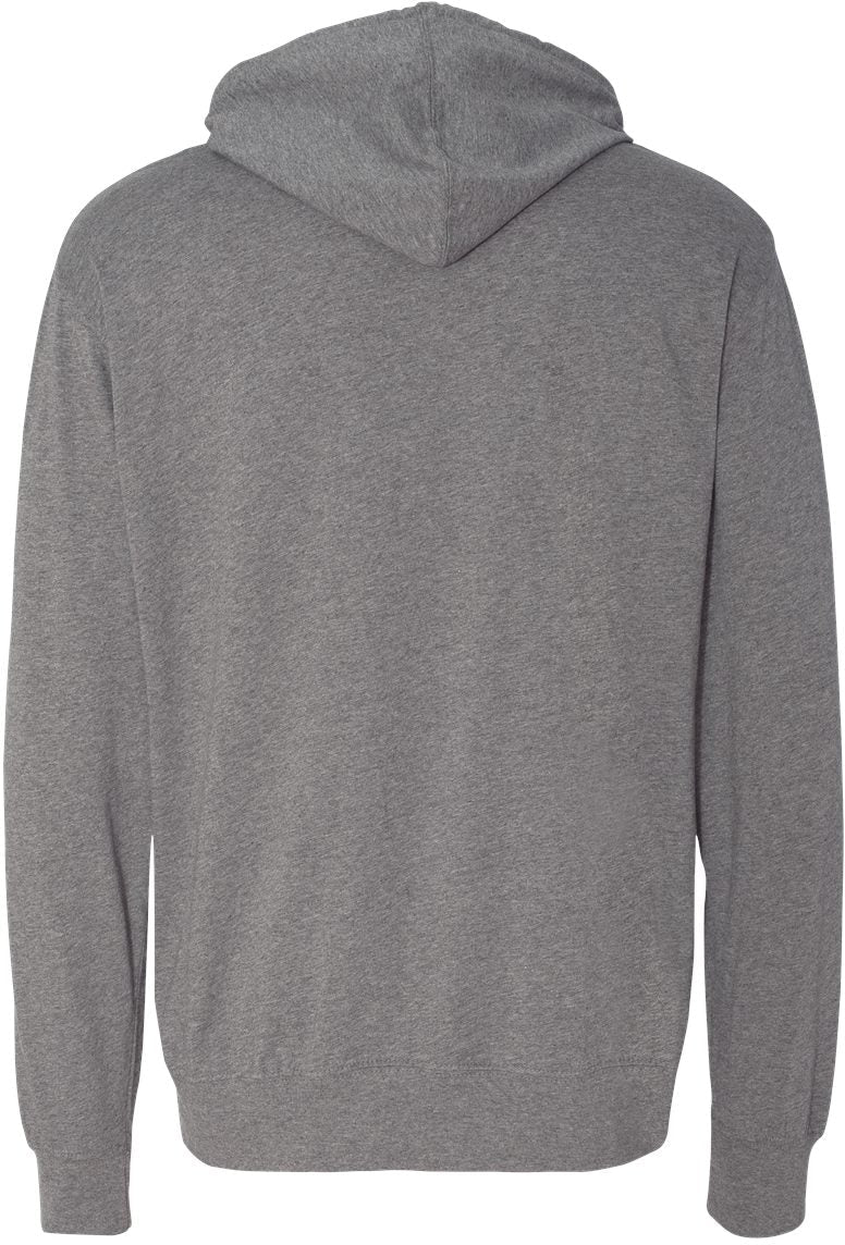 no-logo Independent Trading Co. Lightweight Hooded Pullover T-Shirt -Men's T Shirts-Independent Trading Co.-Thread Logic