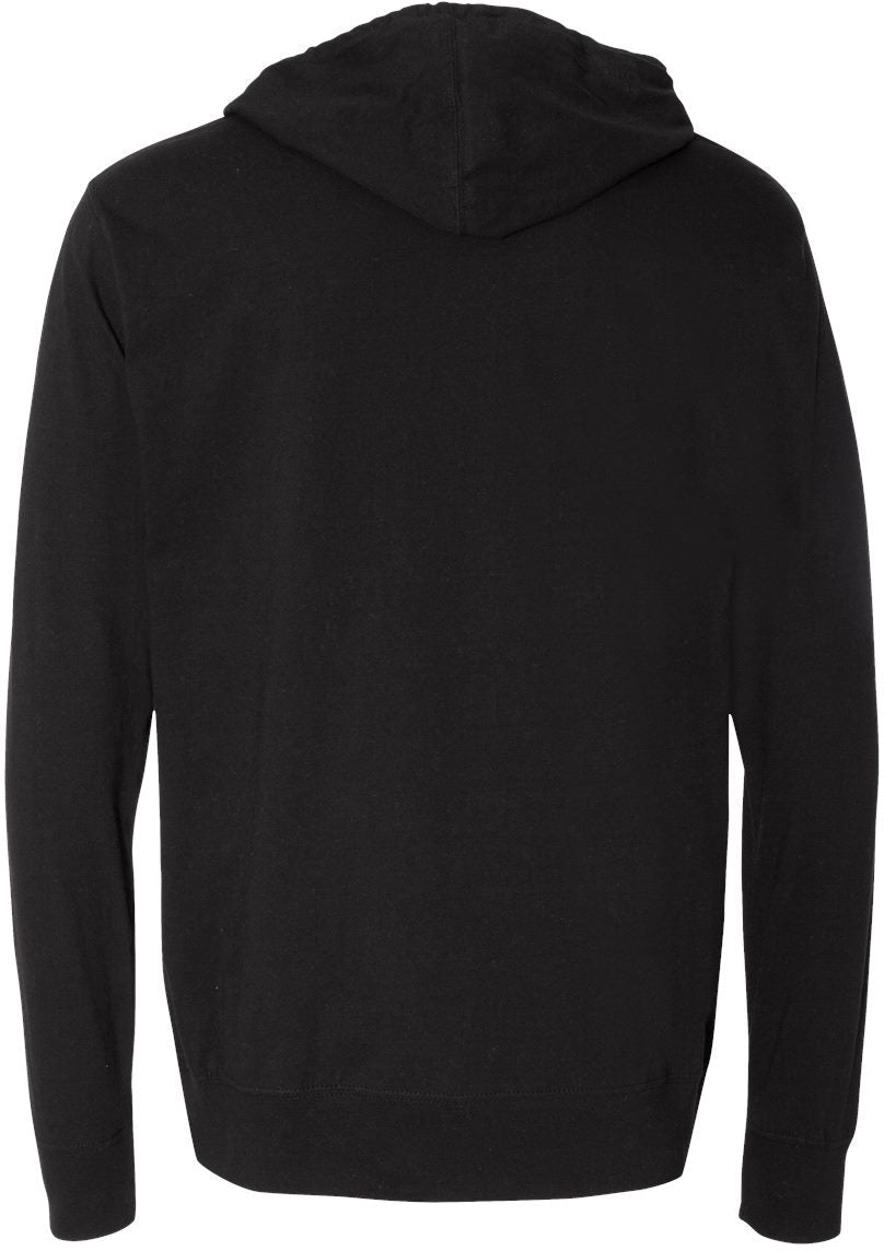 no-logo Independent Trading Co. Lightweight Hooded Pullover T-Shirt -Men's T Shirts-Independent Trading Co.-Thread Logic