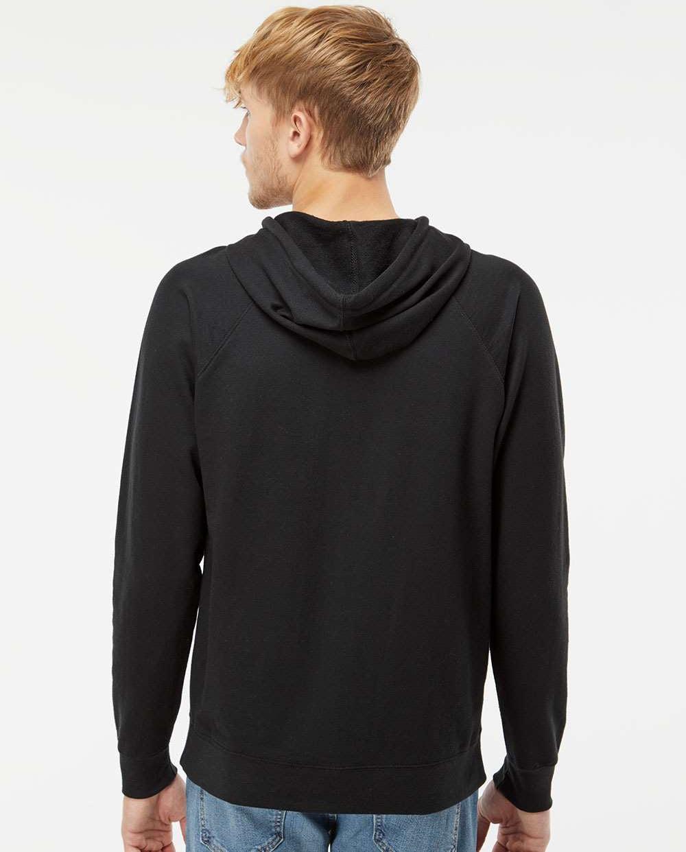 no-logo Independent Trading Co. Lightweight Loopback Terry Hooded Pullover-Men's Layering-Independent Trading Co.-Thread Logic