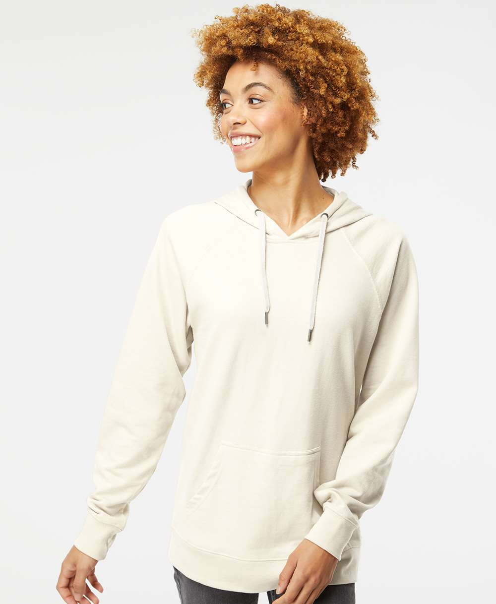no-logo Independent Trading Co. Lightweight Loopback Terry Hooded Pullover-Men's Layering-Independent Trading Co.-Thread Logic