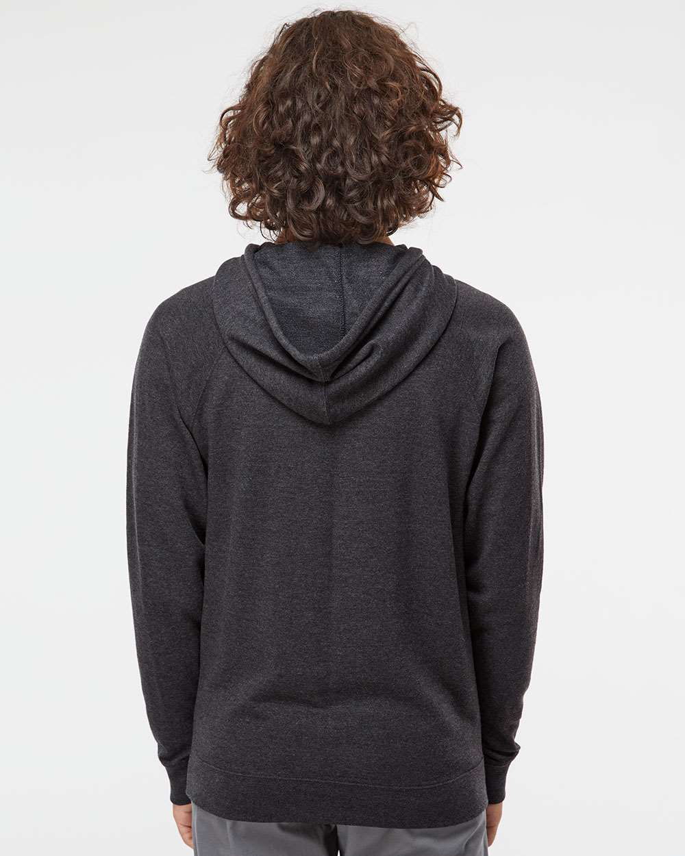 no-logo Independent Trading Co. Lightweight Loopback Terry Hooded Pullover-Men's Layering-Independent Trading Co.-Thread Logic