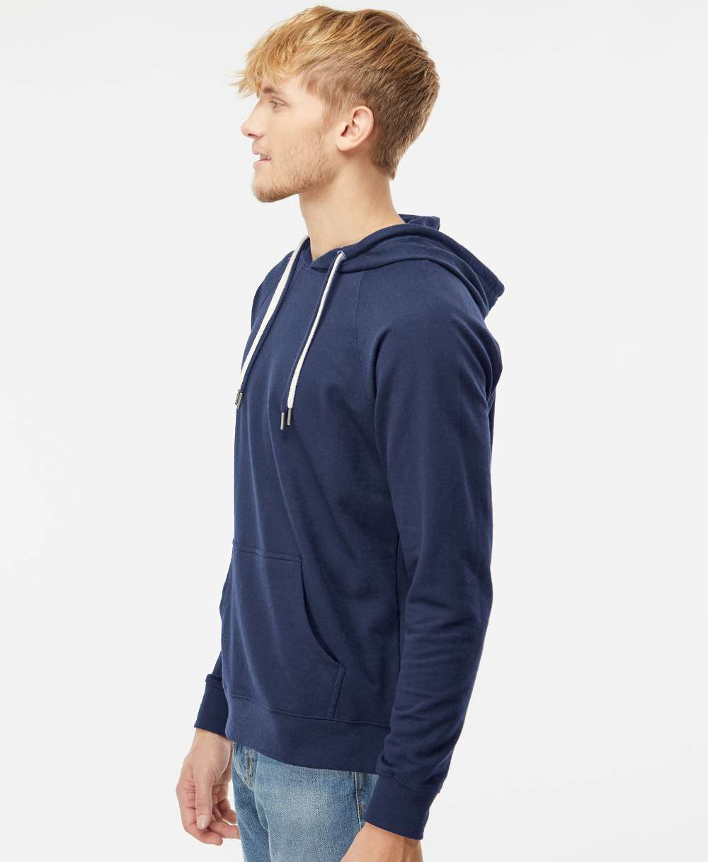 no-logo Independent Trading Co. Lightweight Loopback Terry Hooded Pullover-Men's Layering-Independent Trading Co.-Thread Logic