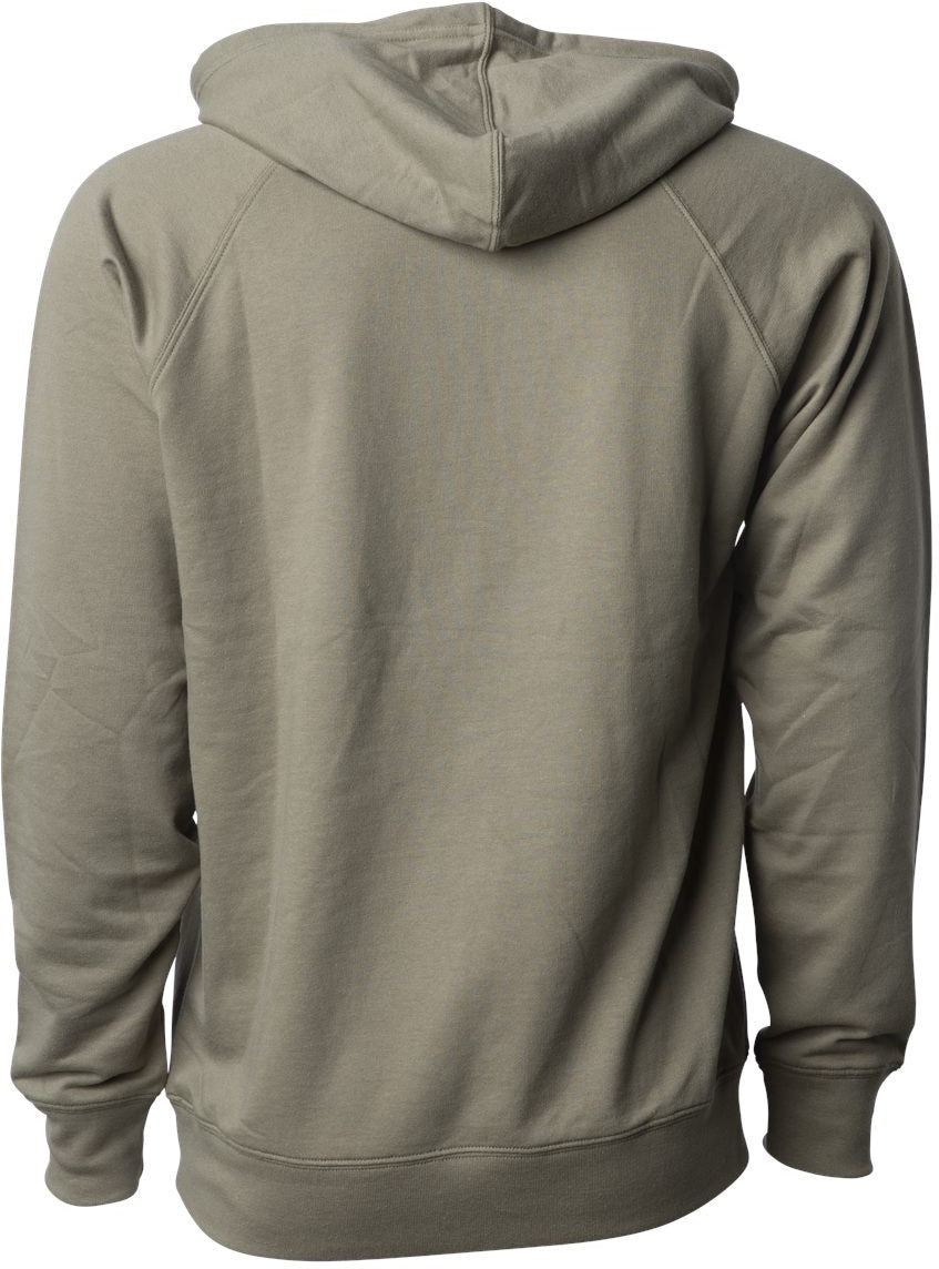 no-logo Independent Trading Co. Lightweight Loopback Terry Hooded Pullover-Men's Layering-Independent Trading Co.-Thread Logic