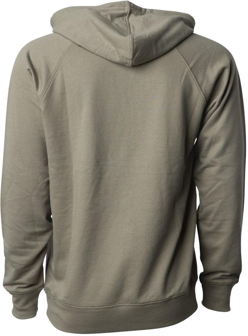 no-logo Independent Trading Co. Lightweight Loopback Terry Hooded Pullover-Men's Layering-Independent Trading Co.-Thread Logic
