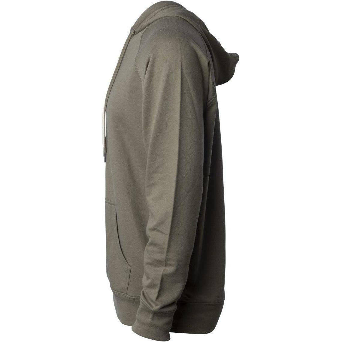 no-logo Independent Trading Co. Lightweight Loopback Terry Hooded Pullover-Men's Layering-Independent Trading Co.-Thread Logic