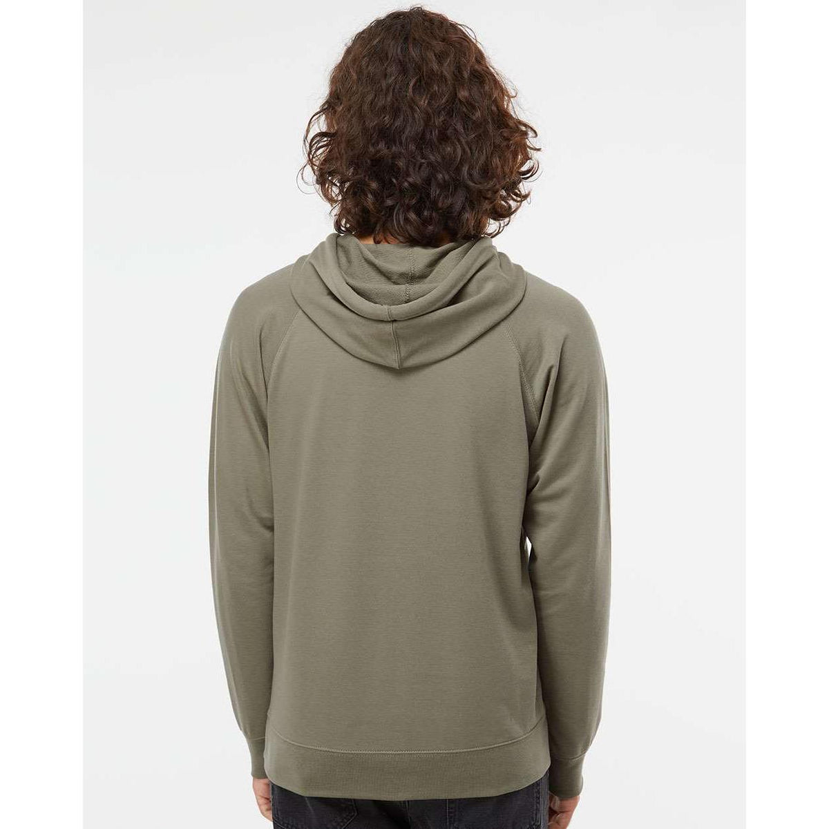 no-logo Independent Trading Co. Lightweight Loopback Terry Hooded Pullover-Men's Layering-Independent Trading Co.-Thread Logic