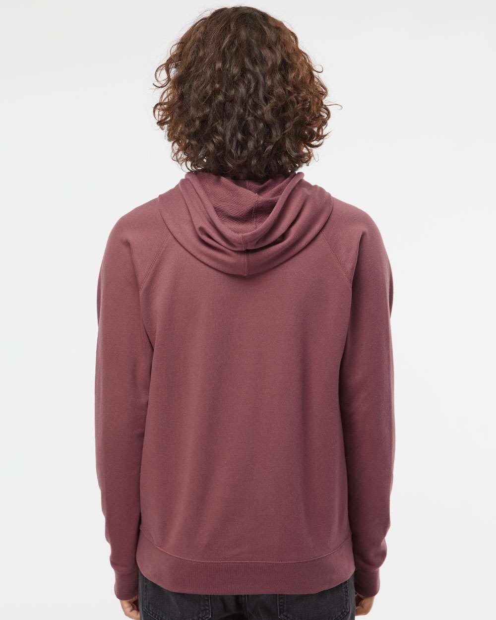 no-logo Independent Trading Co. Lightweight Loopback Terry Hooded Pullover-Men's Layering-Independent Trading Co.-Thread Logic