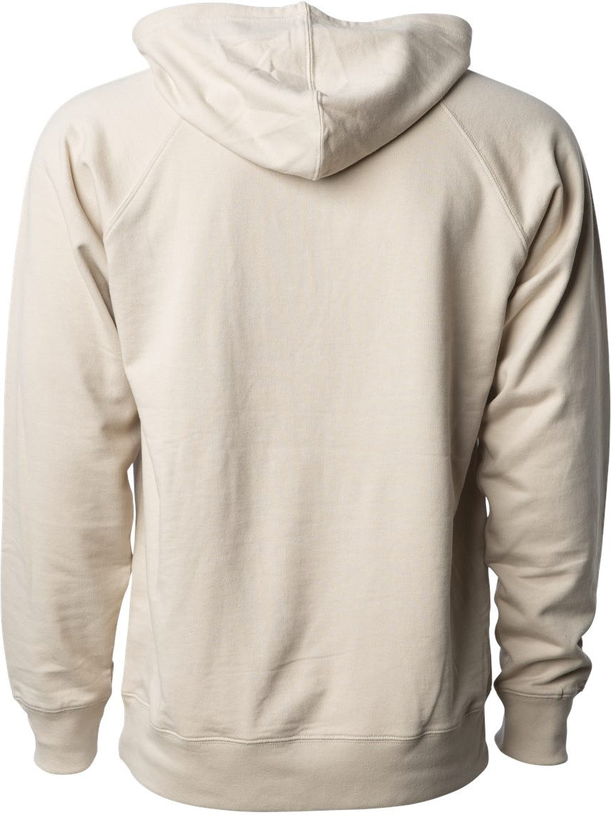 no-logo Independent Trading Co. Lightweight Loopback Terry Hooded Pullover-Men's Layering-Independent Trading Co.-Thread Logic