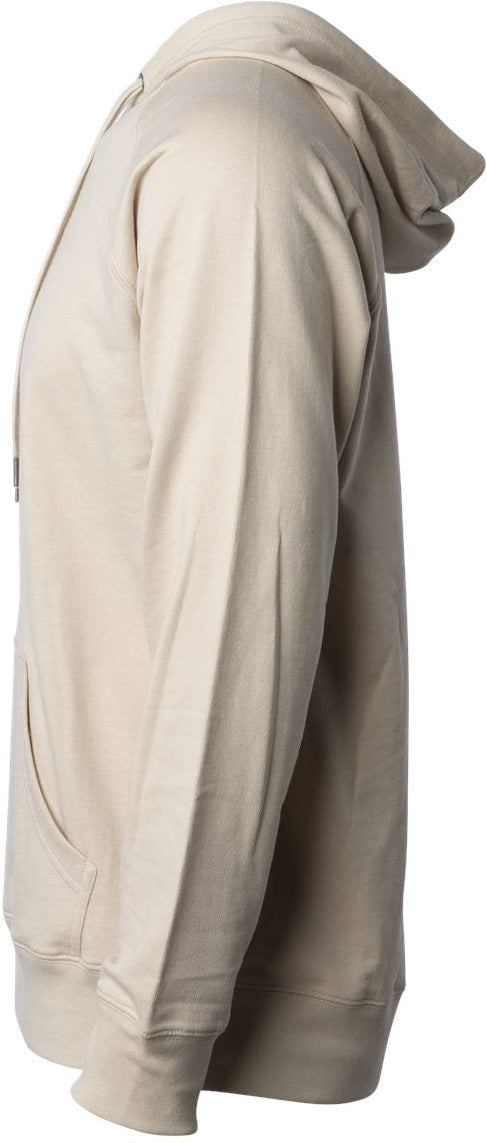 no-logo Independent Trading Co. Lightweight Loopback Terry Hooded Pullover-Men's Layering-Independent Trading Co.-Thread Logic