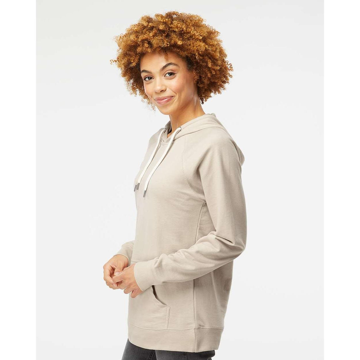 no-logo Independent Trading Co. Lightweight Loopback Terry Hooded Pullover-Men's Layering-Independent Trading Co.-Thread Logic