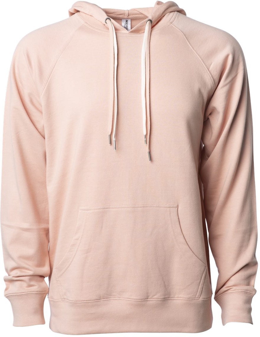 Independent Trading Co. Lightweight Loopback Terry Hooded Pullover