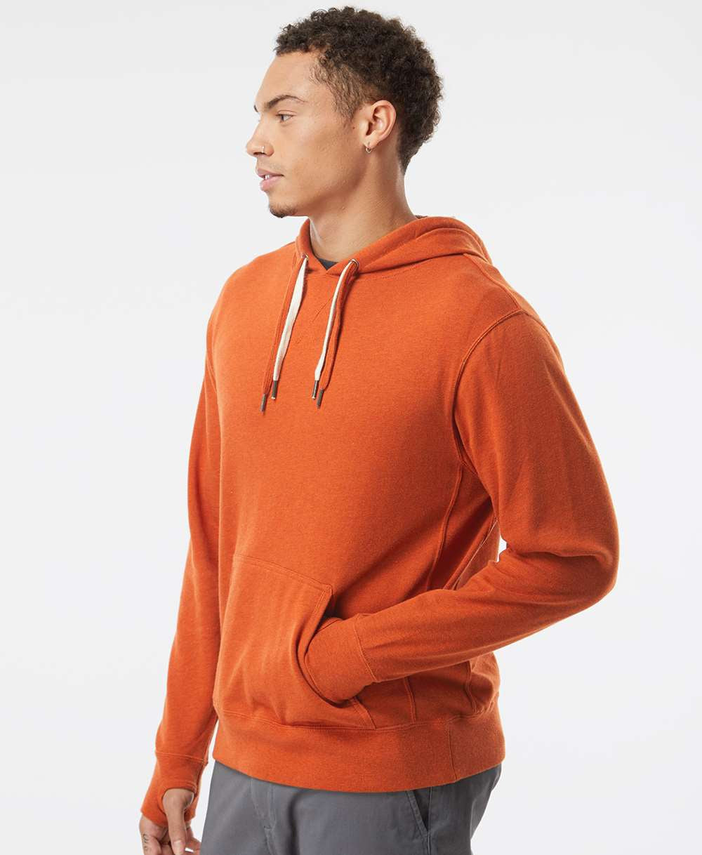 no-logo Independent Trading Co. Midweight French Terry Hooded Sweatshirt -Men's Layering-Independent Trading Co.-Thread Logic