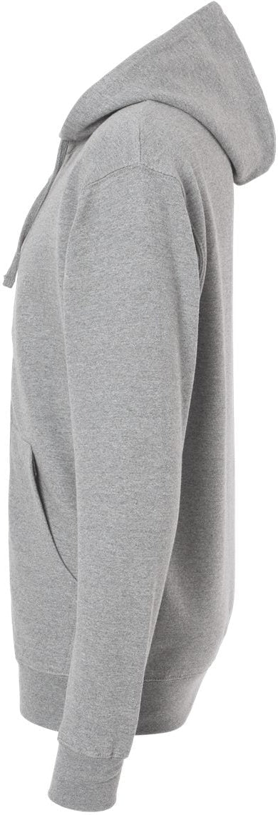 no-logo Independent Trading Co. Midweight Full-Zip Hooded Sweatshirt -Men's Layering-Independent Trading Co.-Thread Logic