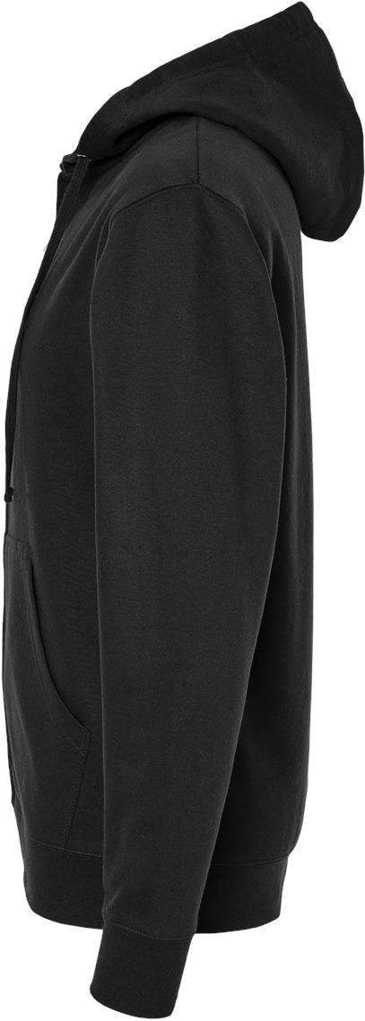 no-logo Independent Trading Co. Midweight Full-Zip Hooded Sweatshirt -Men's Layering-Independent Trading Co.-Thread Logic