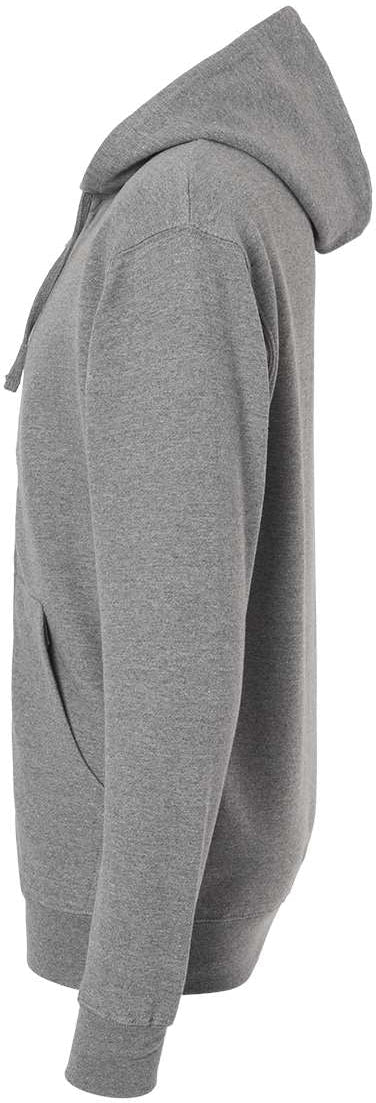 no-logo Independent Trading Co. Midweight Full-Zip Hooded Sweatshirt -Men's Layering-Independent Trading Co.-Thread Logic