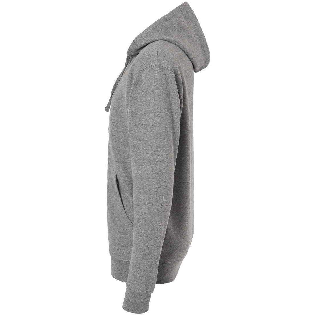 no-logo Independent Trading Co. Midweight Full-Zip Hooded Sweatshirt -Men's Layering-Independent Trading Co.-Thread Logic