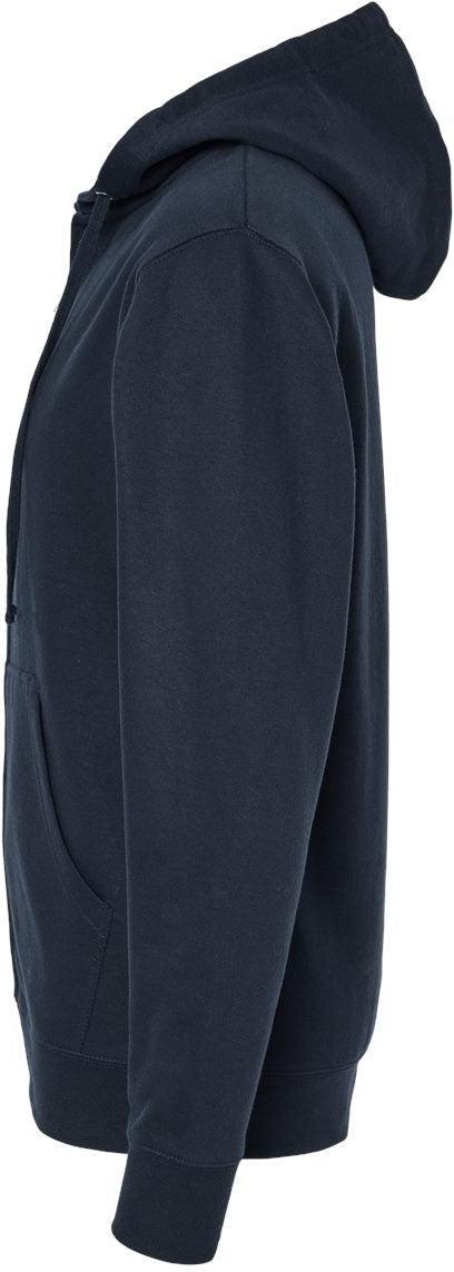 no-logo Independent Trading Co. Midweight Full-Zip Hooded Sweatshirt -Men's Layering-Independent Trading Co.-Thread Logic