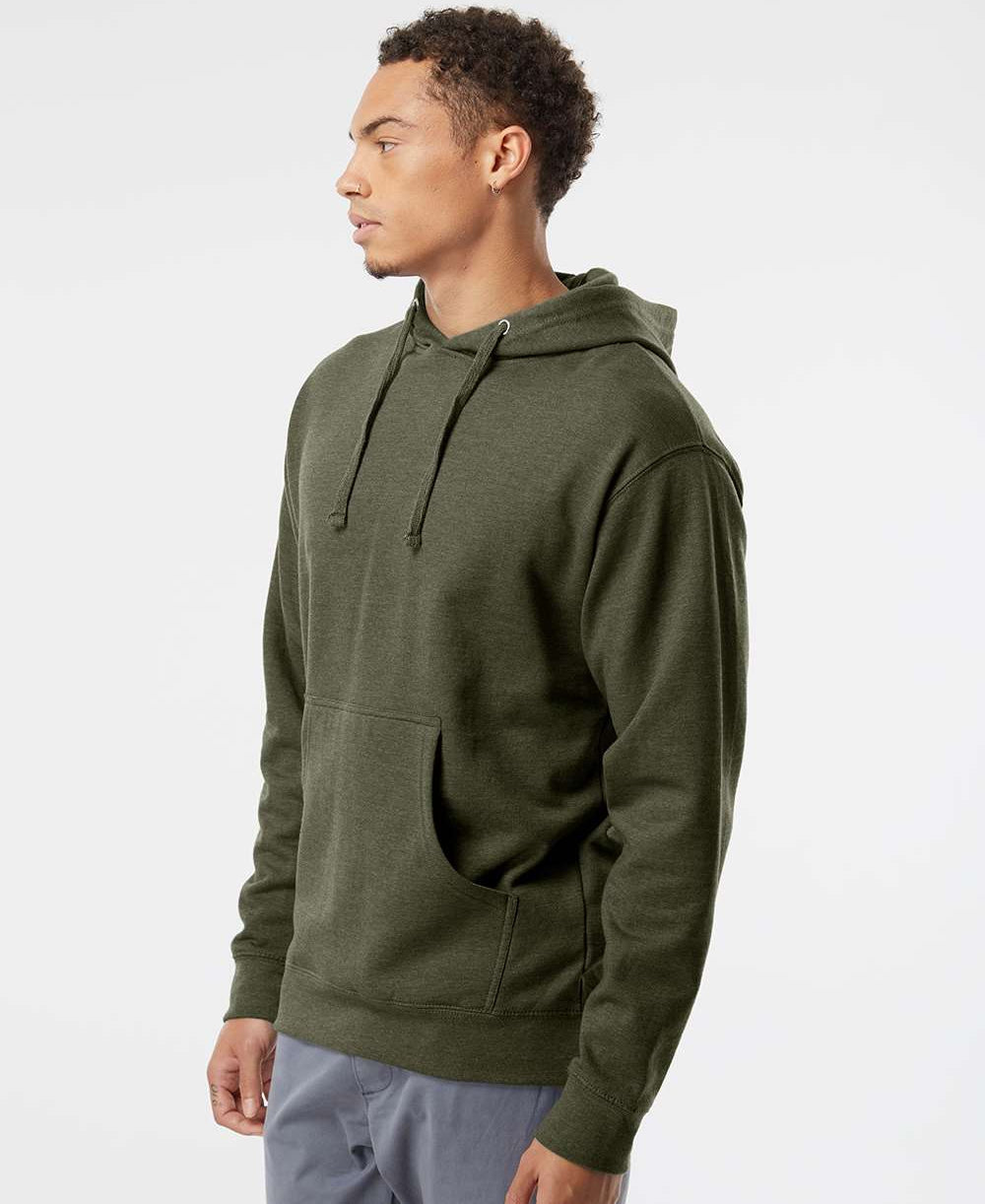 no-logo Independent Trading Co. Midweight Hooded Sweatshirt-Men's Layering-Independent Trading Co.-Thread Logic