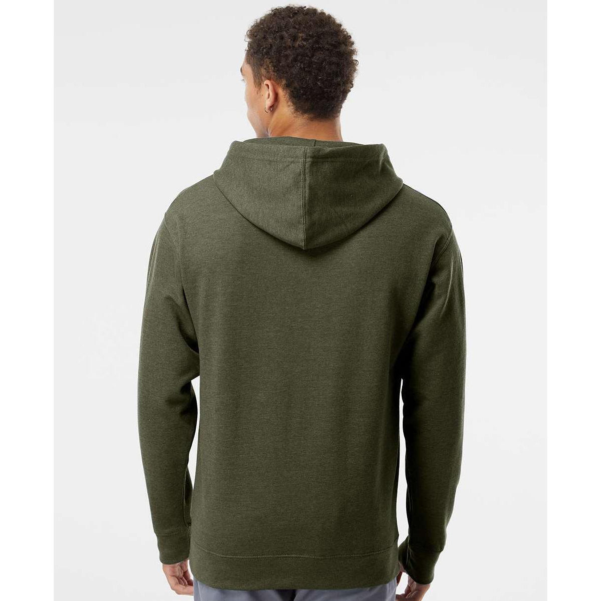 no-logo Independent Trading Co. Midweight Hooded Sweatshirt-Men's Layering-Independent Trading Co.-Thread Logic