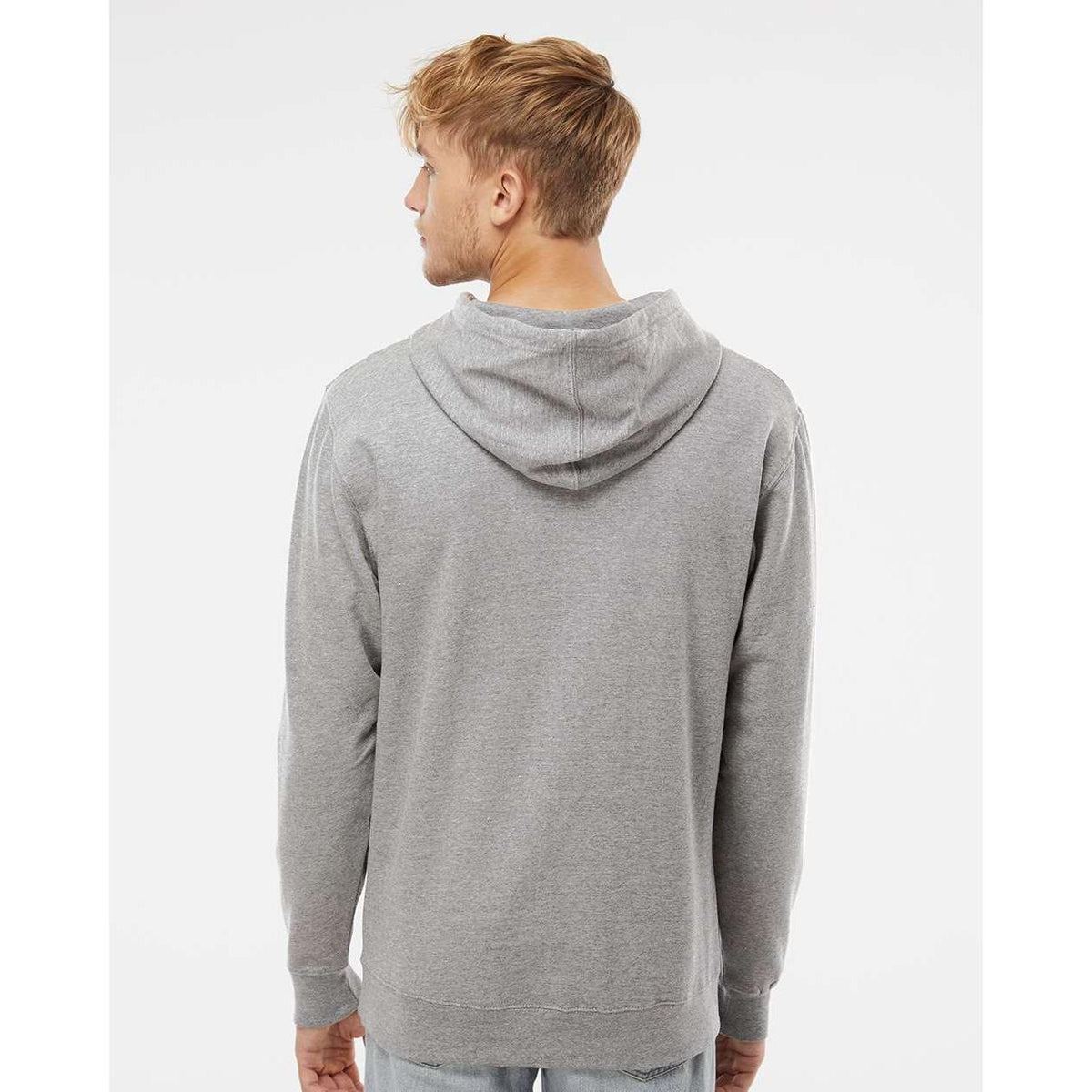 no-logo Independent Trading Co. Midweight Hooded Sweatshirt-Men's Layering-Independent Trading Co.-Thread Logic