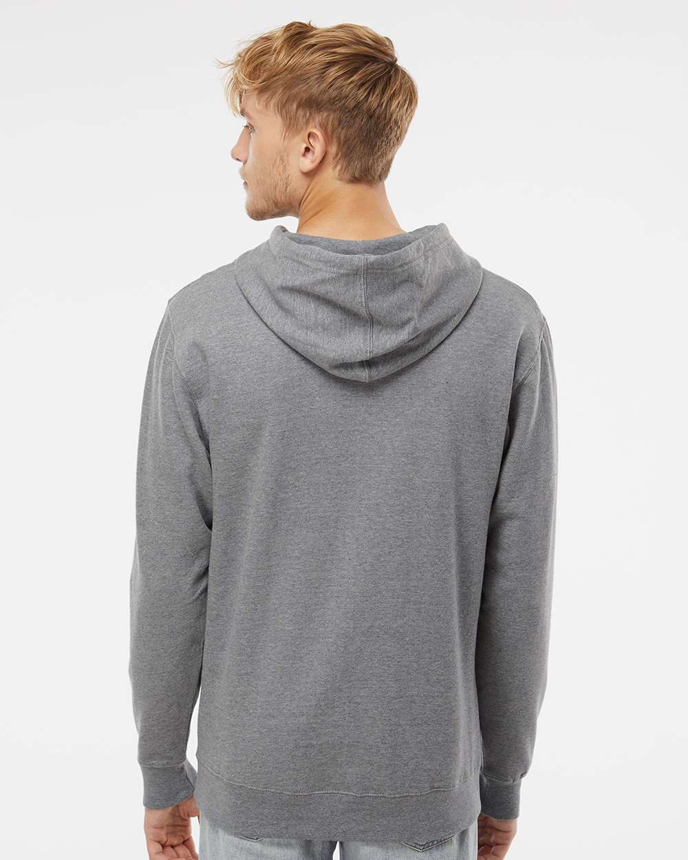 no-logo Independent Trading Co. Midweight Hooded Sweatshirt-Men's Layering-Independent Trading Co.-Thread Logic