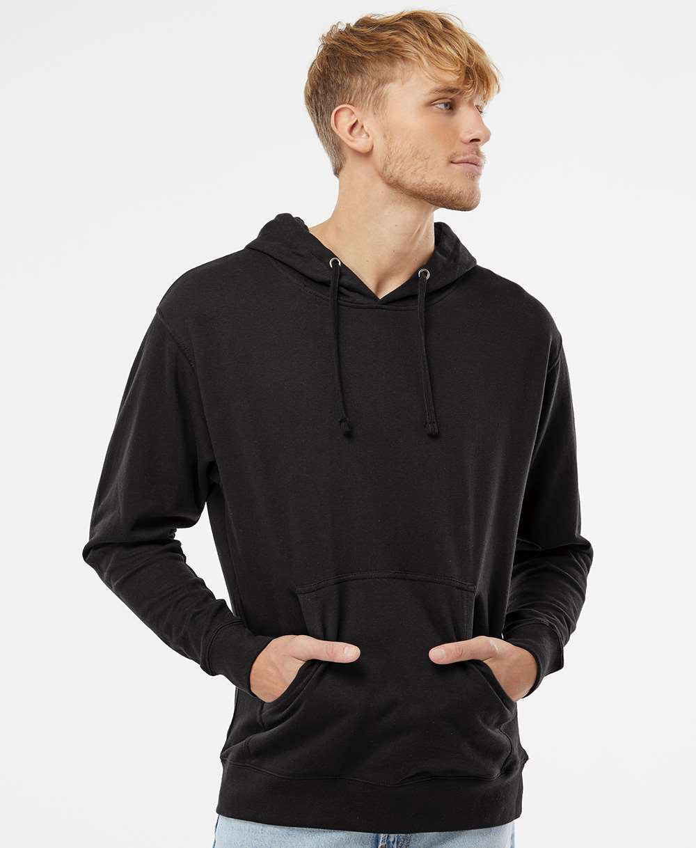 no-logo Independent Trading Co. Midweight Hooded Sweatshirt-Men's Layering-Independent Trading Co.-Thread Logic