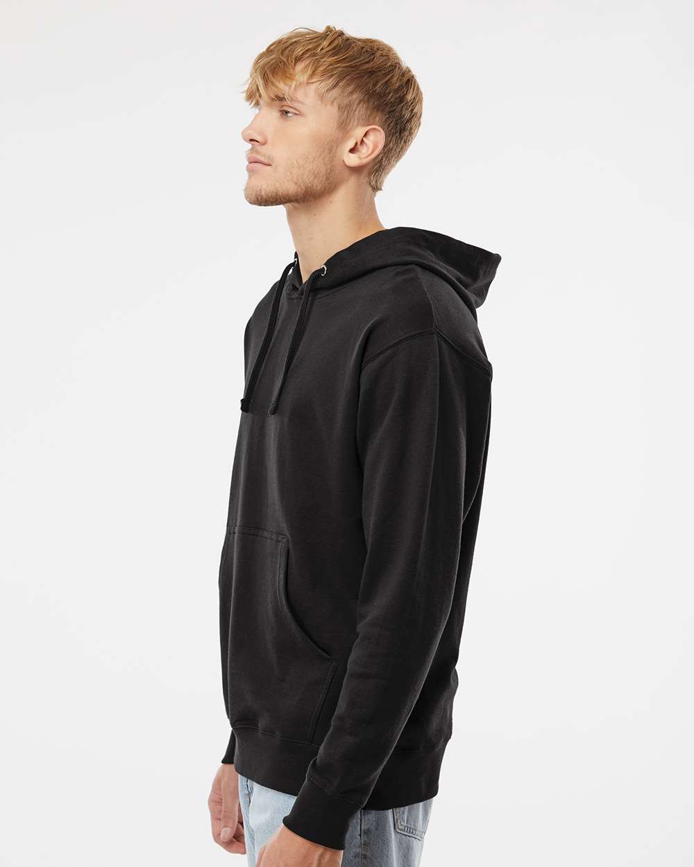 no-logo Independent Trading Co. Midweight Hooded Sweatshirt-Men's Layering-Independent Trading Co.-Thread Logic