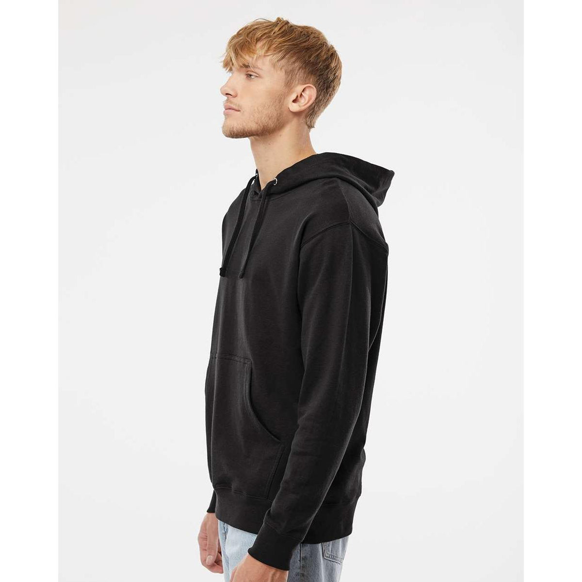 no-logo Independent Trading Co. Midweight Hooded Sweatshirt-Men's Layering-Independent Trading Co.-Thread Logic