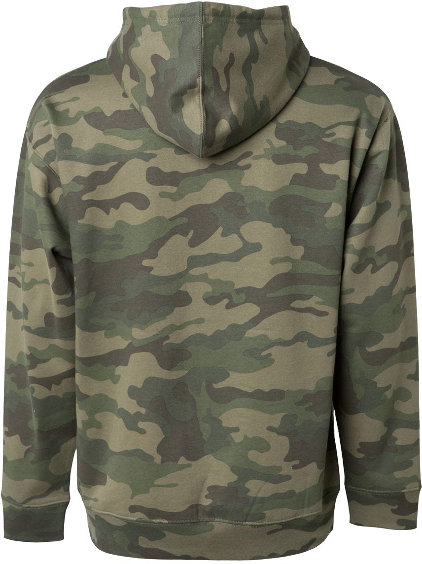 no-logo Independent Trading Co. Midweight Hooded Sweatshirt-Men's Layering-Independent Trading Co.-Thread Logic