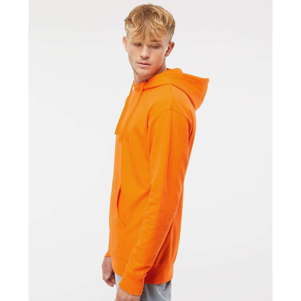 no-logo Independent Trading Co. Midweight Hooded Sweatshirt-Men's Layering-Independent Trading Co.-Thread Logic
