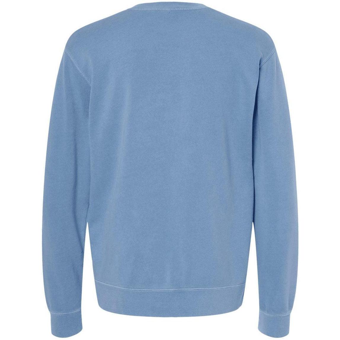 no-logo Independent Trading Co. Midweight Pigment-Dyed Sweatshirt-Men's Layering-Independent Trading Co.-Thread Logic