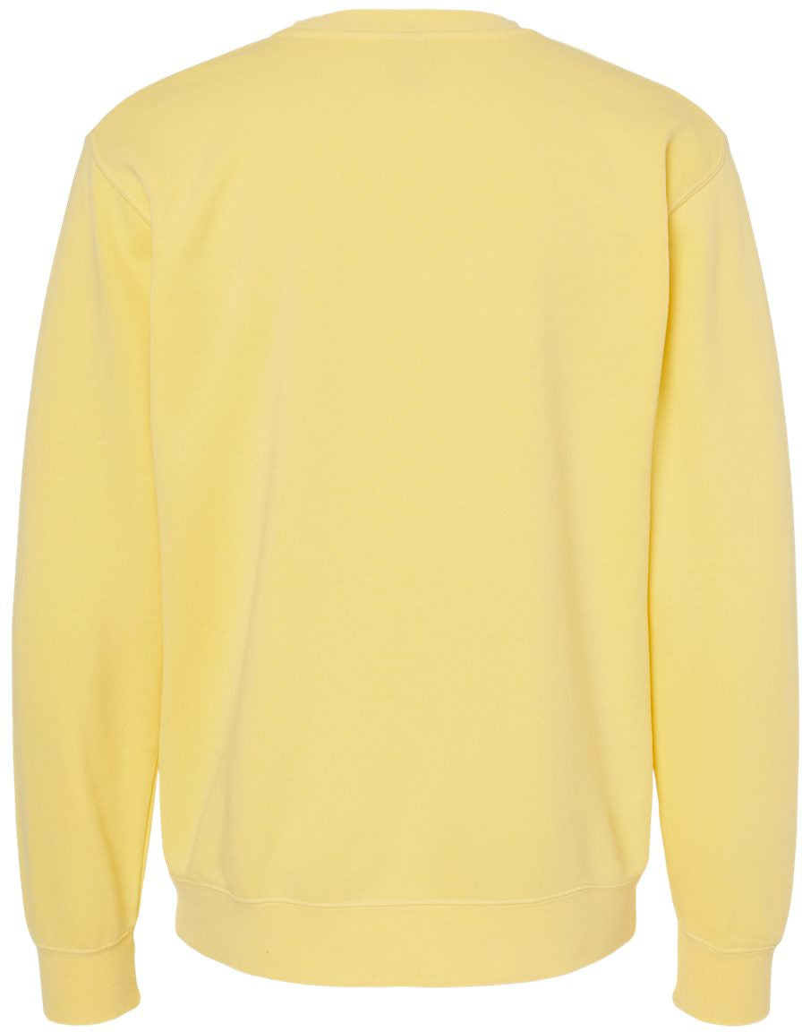 no-logo Independent Trading Co. Midweight Pigment-Dyed Sweatshirt-Men's Layering-Independent Trading Co.-Thread Logic