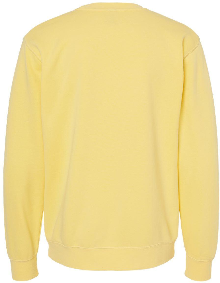 no-logo Independent Trading Co. Midweight Pigment-Dyed Sweatshirt-Men's Layering-Independent Trading Co.-Thread Logic