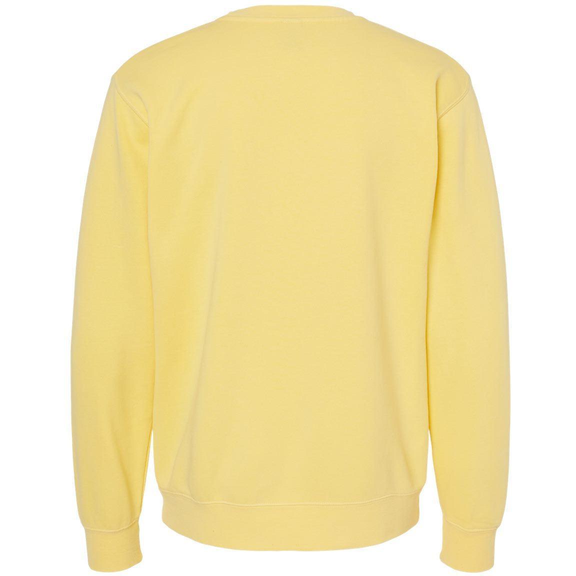 no-logo Independent Trading Co. Midweight Pigment-Dyed Sweatshirt-Men's Layering-Independent Trading Co.-Thread Logic
