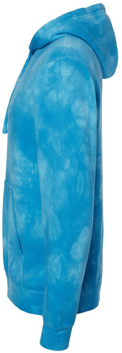 no-logo Independent Trading Co. Midweight Tie-Dye Hooded Sweatshirt-Men's Layering-Independent Trading Co.-Thread Logic