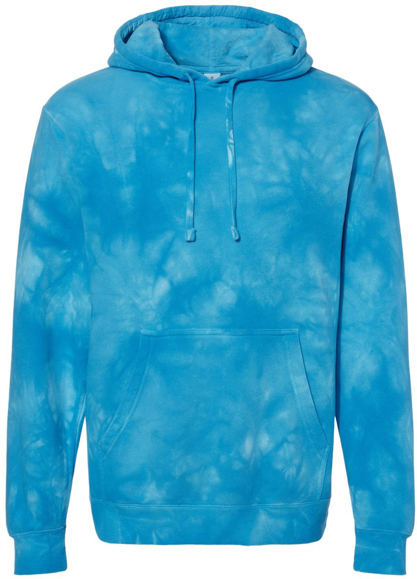 Independent Trading Co. Midweight Tie-Dye Hooded Sweatshirt