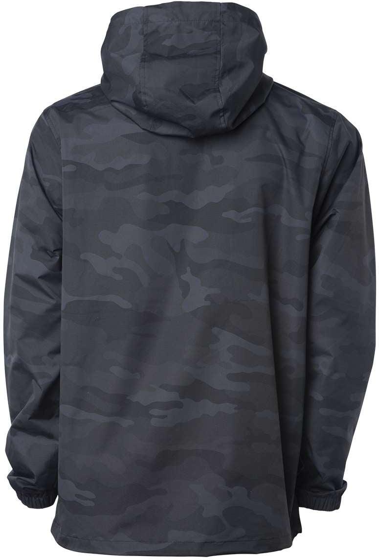 no-logo Independent Trading Co. Nylon Anorak-Men's Jackets-Independent Trading Co.-Thread Logic